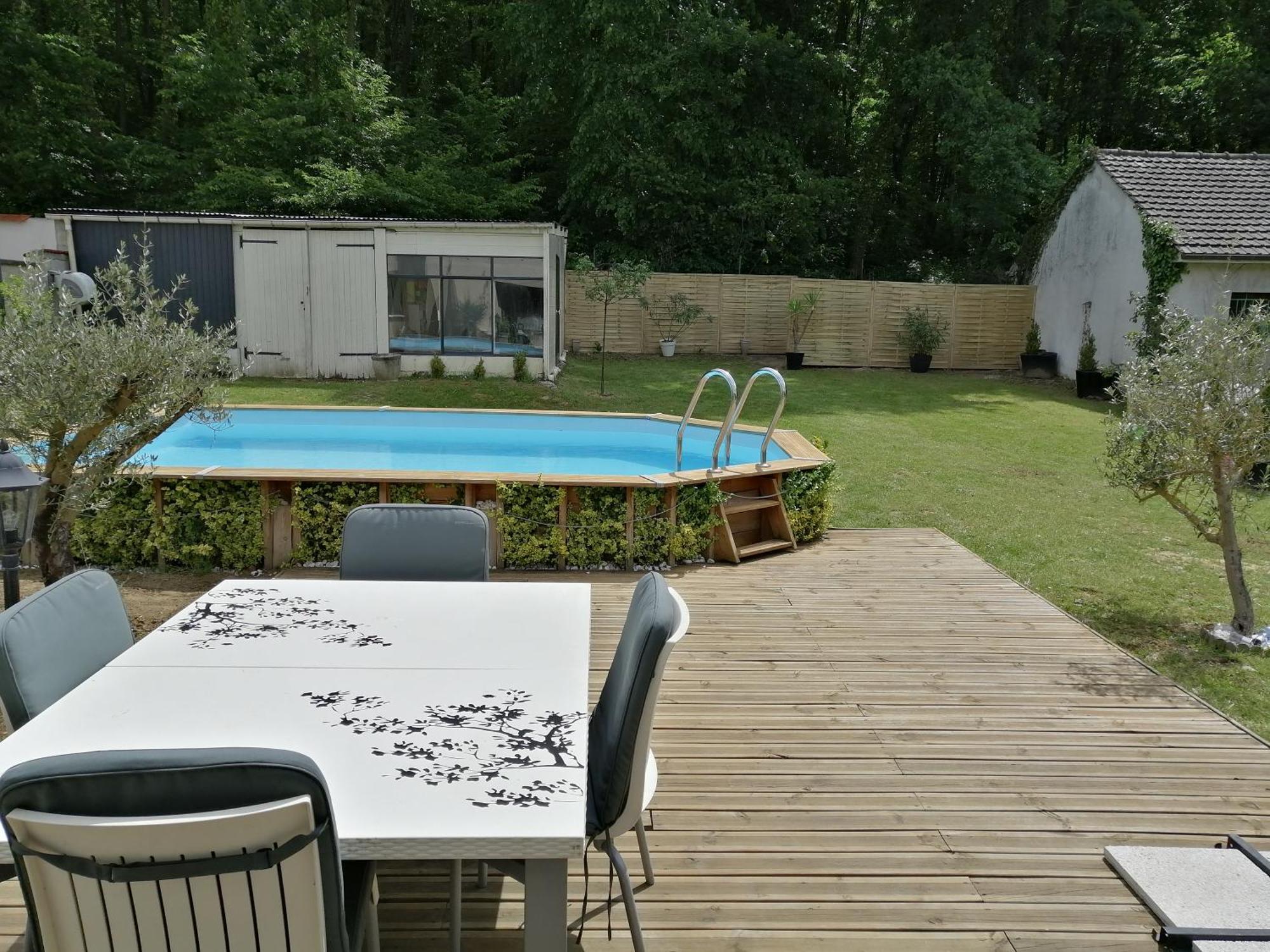 Bed and breakfast Choisy Le Jacuzzi Extérieur photo